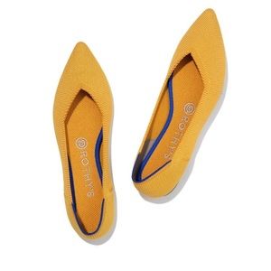 Rothy’s ‘The Point’ Flat Marigold